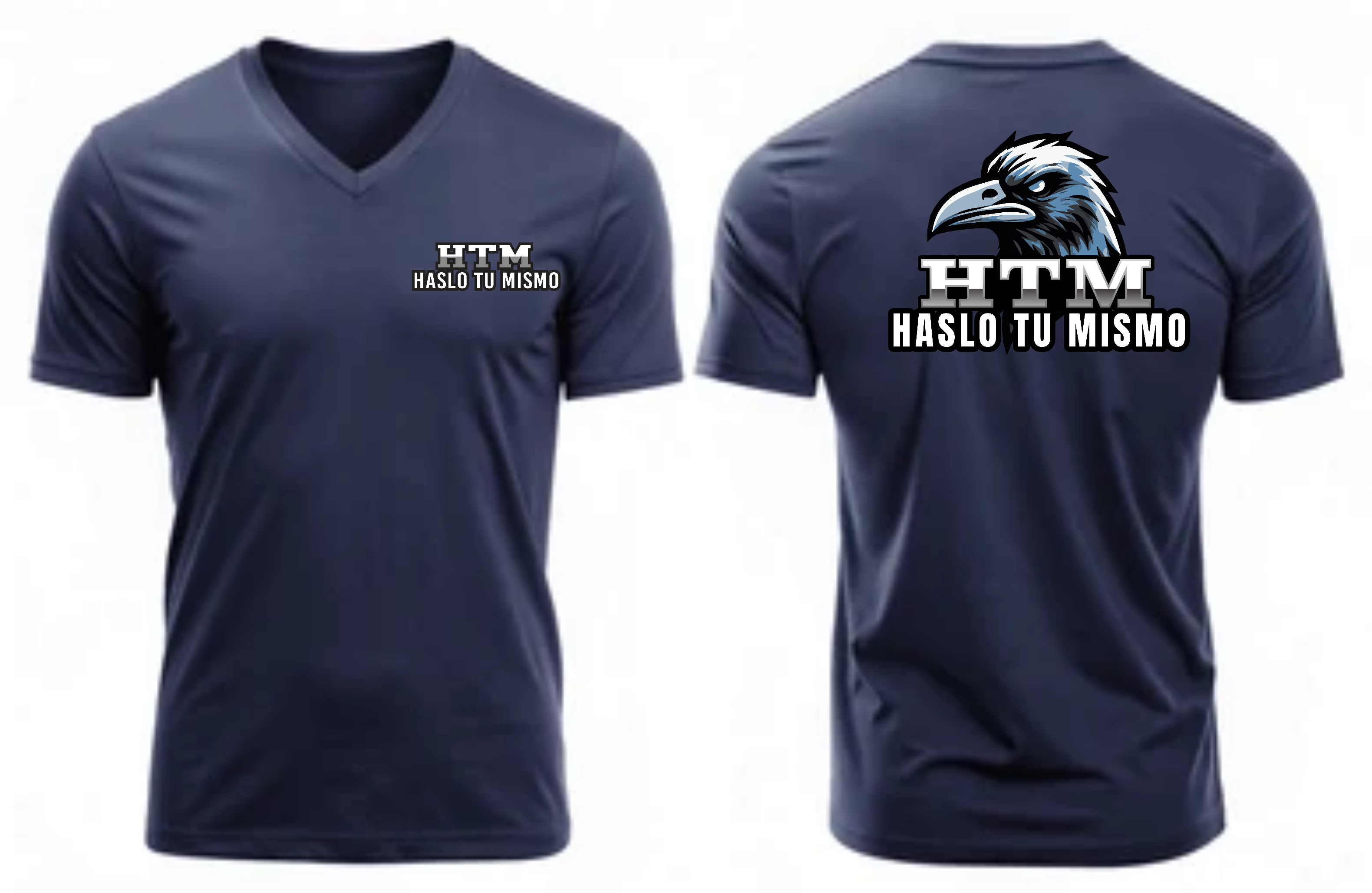 PLAYERA AZUL HTM HASLO TU. MISMO